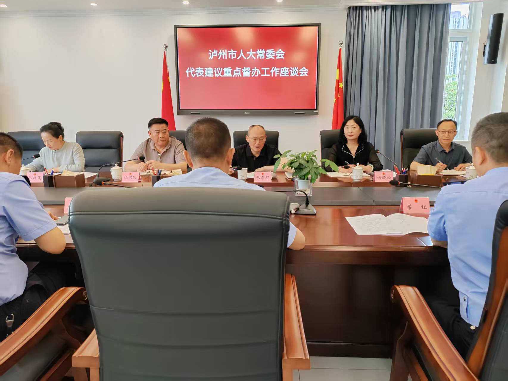 张季頫率队调研督导代表建议办理工作